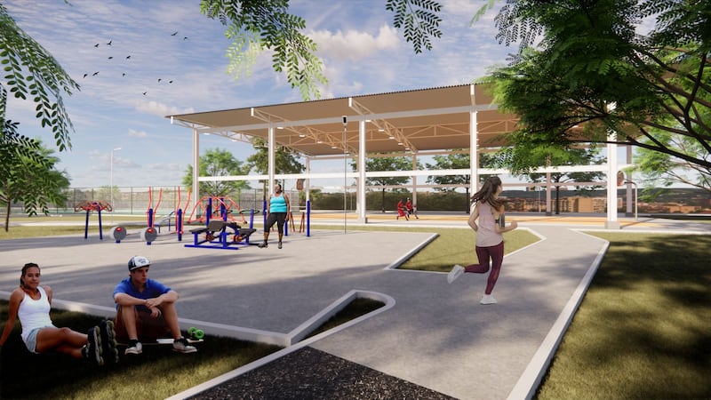 Inversión de $1.2 millones para rescatar parque abandonado en Brisas del Golf