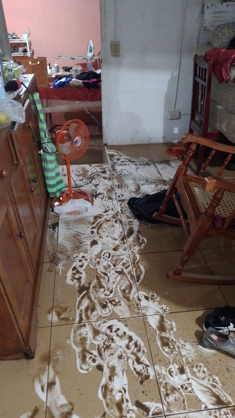 Pobladores de más de 13 comunidades fueron afectadas por las fuertes lluvias en Chiriquí