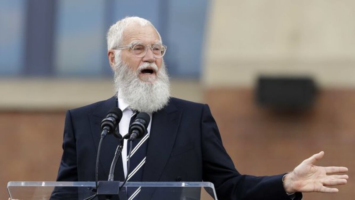 Letterman, de 70 años de edad.