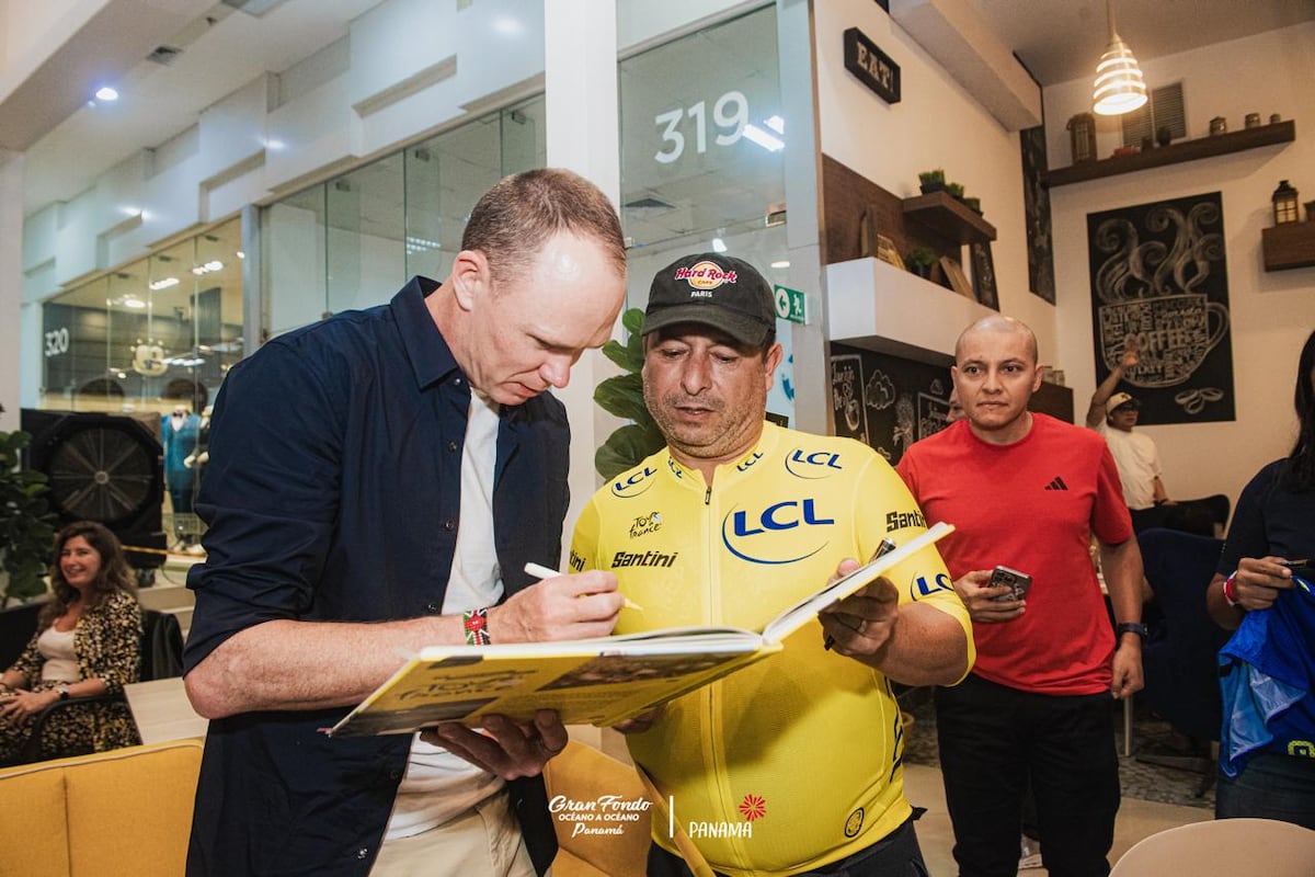 Chris Froome queda maravillado con Panamá en el Gran Fondo Océano a Océano 2026