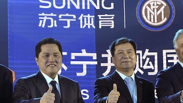 China Suning compra participación mayoritaria en Inter Milán