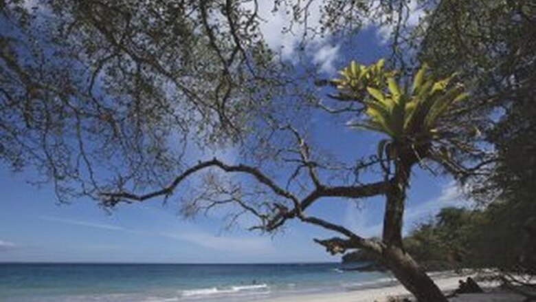 Acampar en isla Bolaños