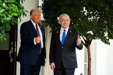 Trump dice que Israel acordó ‘línea de retirada’ inicial en Gaza y llama a Hamás a aceptar