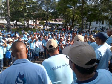 Trabajadores del Idaan decidirán este sábado acciones de fuerza