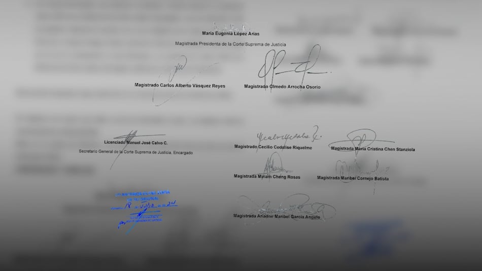 Aclaración: estos son los ocho magistrados que firmaron el acuerdo que da vida a las jubilaciones especiales