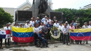 Venezolanos en Panamá exigen respeto a los derechos humanos en su país