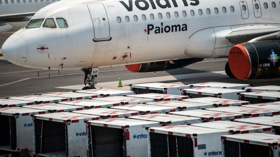 Avión aborta aterrizaje para evitar chocar con otra nave en la Ciudad de México