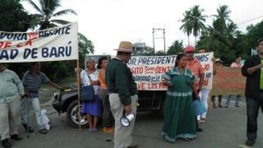 Continúa cierre en el cruce de Manaca en Chiriquí