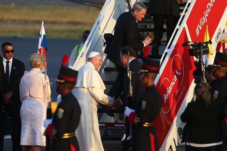 Francisco, el segundo papa que visitó Panamá