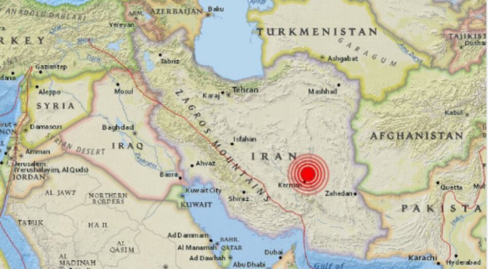 Un sismo de magnitud 6 sacude Irán