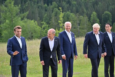 Arranca la cumbre del G7 centrada en la guerra de Ucrania