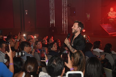 El show acústico de Noel Schajris en Panamá