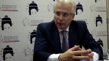 Baltasar Garzón dice que caso Ayotzinapa es 'una vergüenza para la humanidad'