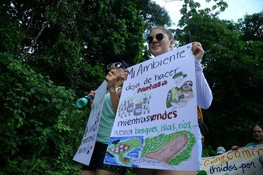 Residentes de Clayton continúan su lucha a favor de los bosques