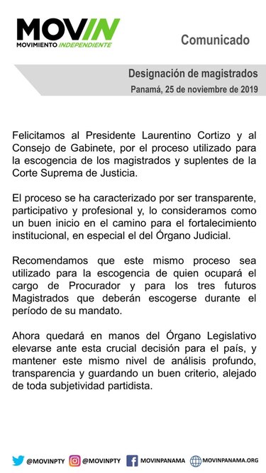 El Gabinete designa a Maribel Cornejo, María Eugenia López y Carlos Vásquez como magistrados