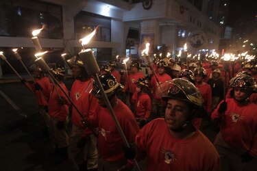 El tradicional desfile de antorchas será este miércoles 27 de noviembre