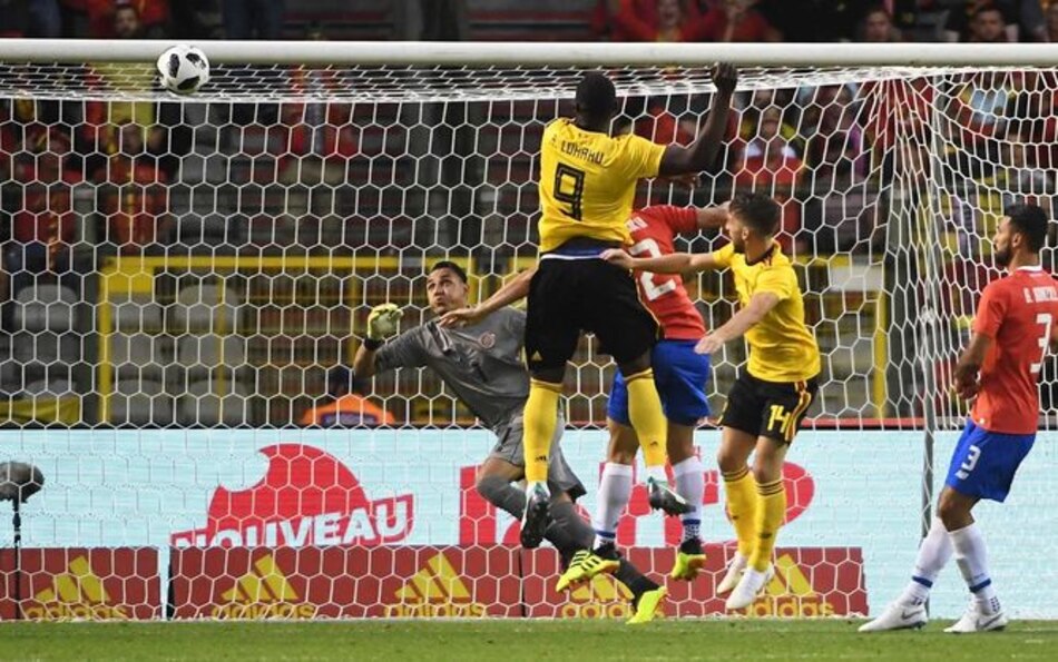 Bélgica golea a Costa Rica 4-1 en amistoso previo a Mundial