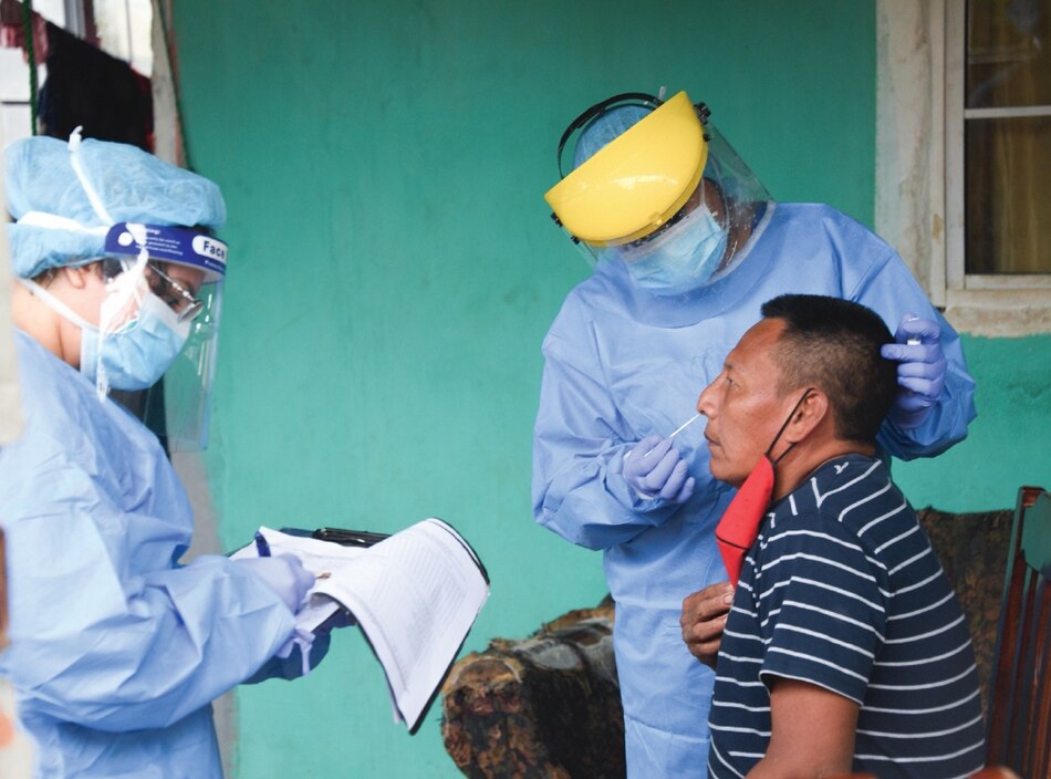 Rápida escalada de la transmisión del virus en el país