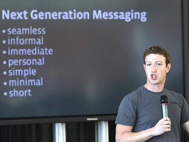 Facebook anuncia cambios en su servicio de mensajes