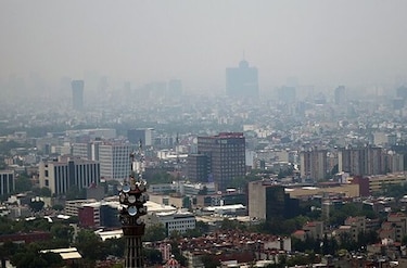 Declaran riesgo extraordinario por contaminación en Ciudad de México