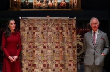 La reina Letizia inaugura el primer museo británico de arte español