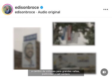 Willie Bermúdez denuncia a Edison Broce por una supuesta campaña sucia