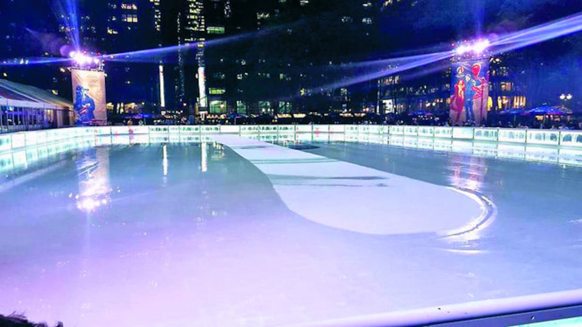 Navidad sobre hielo con el club