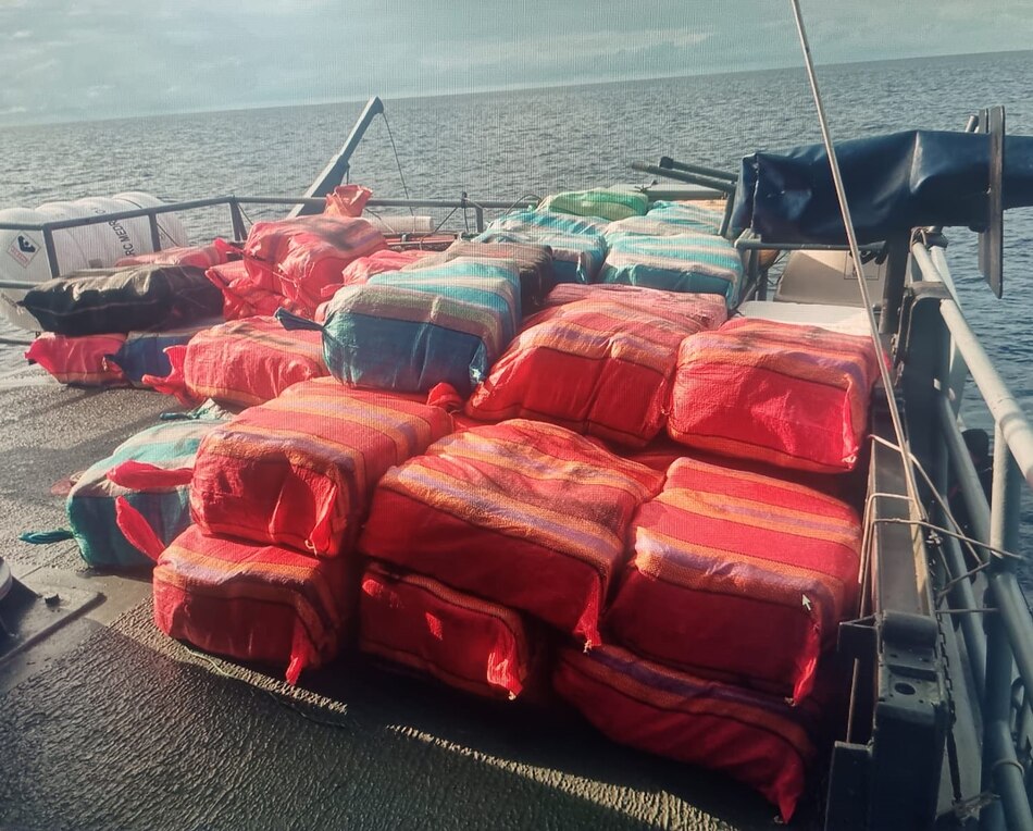 Incautan 600 kilos de cocaína y más de 3 toneladas de marihuana en Colombia