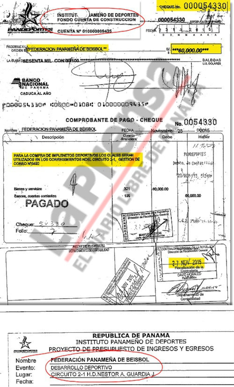 Pandeportes entregó fondos para las partidas circuitales