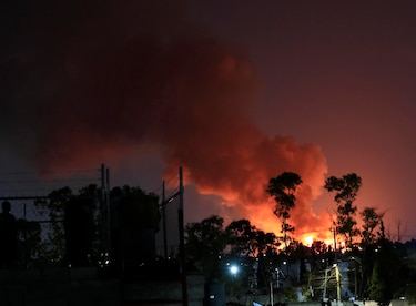 Se incendió la Central de Abastos de Ciudad de México