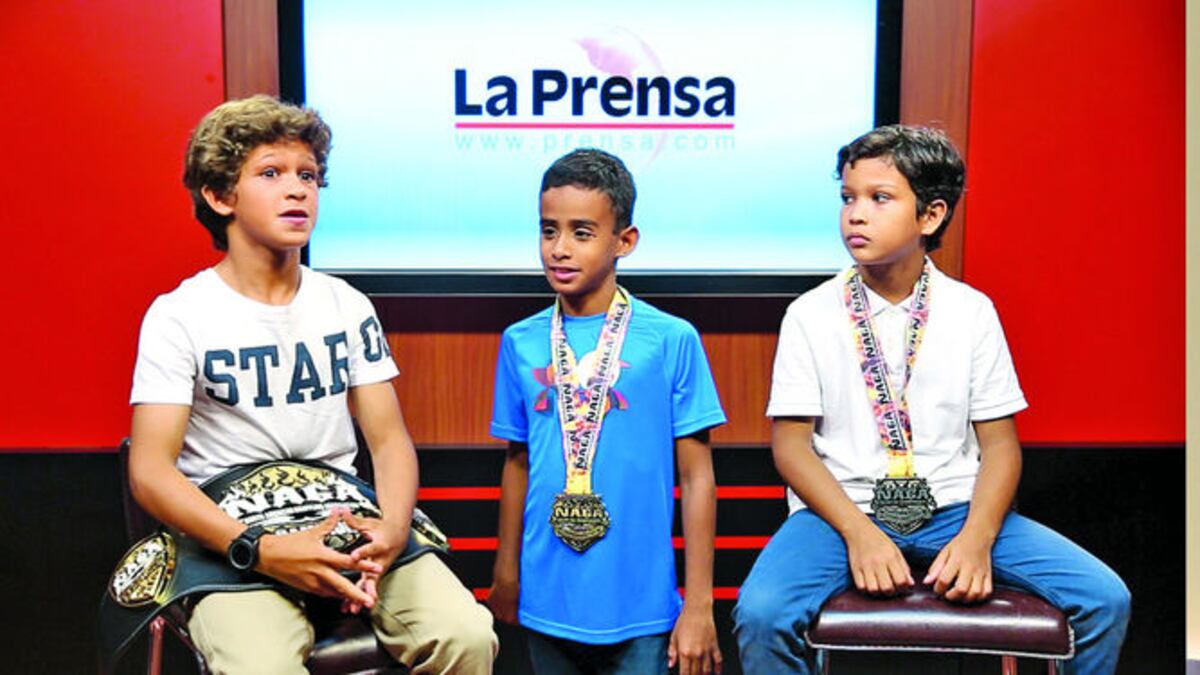 Sebastián, Daniel y Lucas narran sus experiencias en el campeonato estadounidense.
