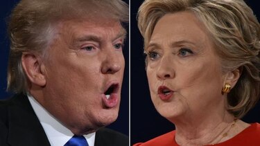 La batalla entre Clinton y Trump arrancó a favor de la demócrata