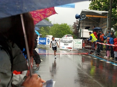 Un corazón panameño sobre el hielo suizo