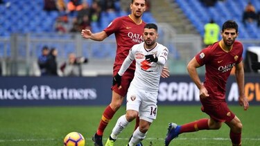 Roma gana 3-2 al Torino y se coloca en puestos de Champions