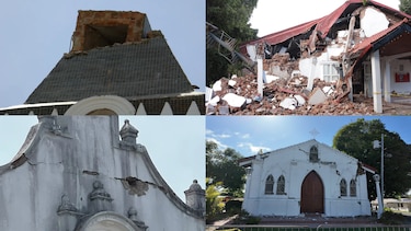Monseñor Ulloa llama a que no se enfríe la solidaridad tras el terremoto: ‘La iglesia no se derrumba cuando se dañan sus paredes’