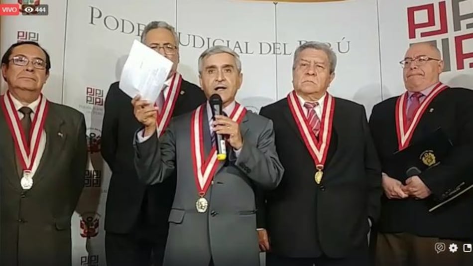 Corte Suprema exige renuncia de juez involucrado en escándalo de audios en Perú