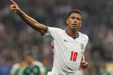 Jude Bellingham responde y empata para Inglaterra