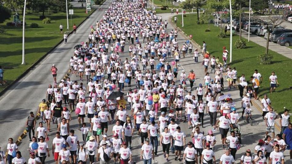 Caminando contra el cáncer
