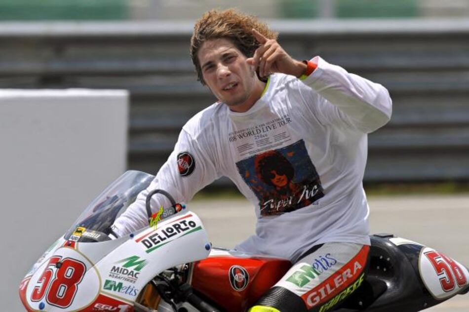 Muere en un accidente Marco Simoncelli