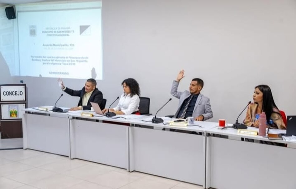San Miguelito aprueba presupuesto 2025 con enfoque en obras y aumento salarial; serán $35 millones