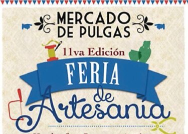 Feria de artesanías en el parque Omar