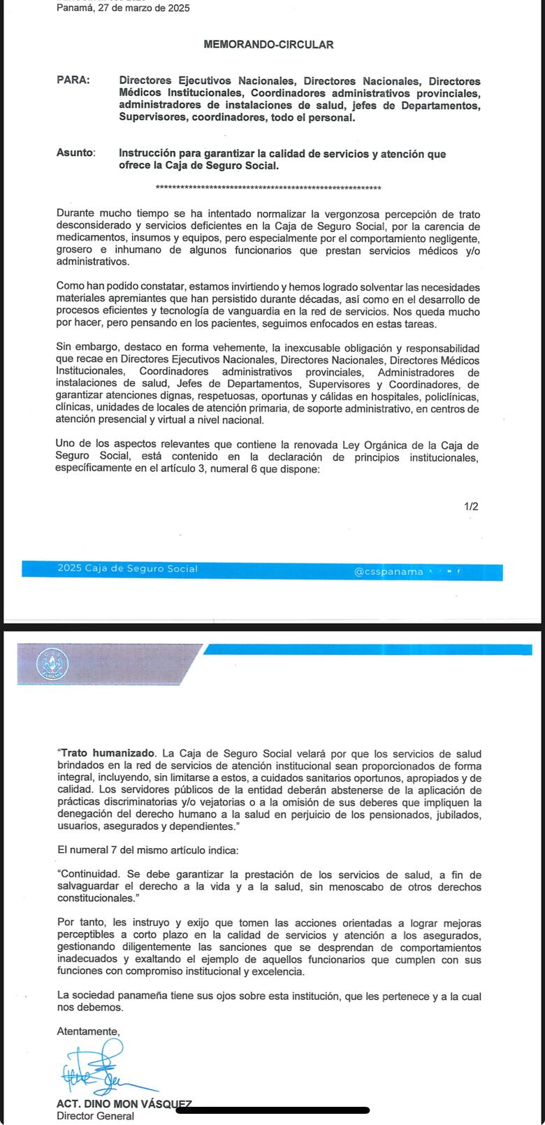 Mon recuerda a funcionarios de la CSS evitar prácticas discriminatorias o de negligencia 