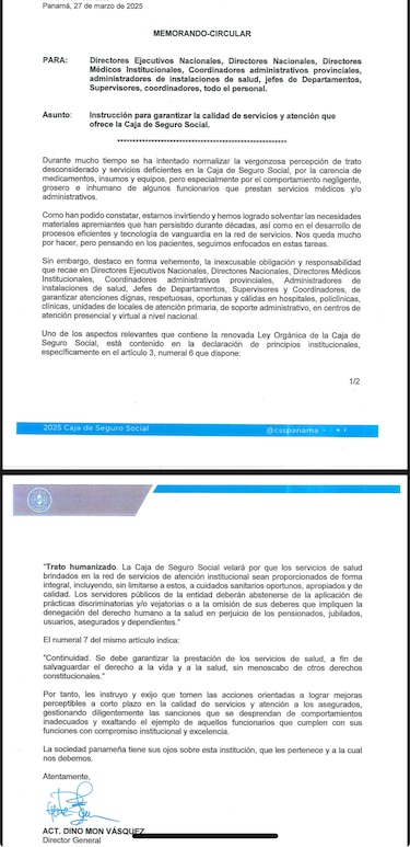 Mon recuerda a funcionarios de la CSS evitar prácticas discriminatorias o de negligencia