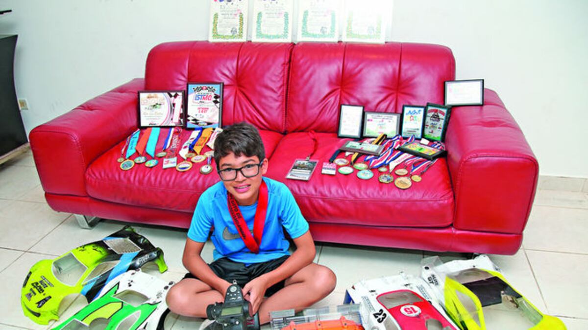 Es el único en su familia, de cuatro hermanos, al que le gusta este pasatiempo.LA