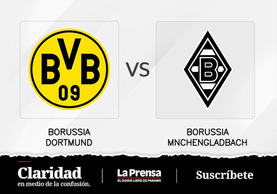 Borussia Mönchengladbach y Borussia Dortmund: rivales en el último enfrentamiento de la temporada