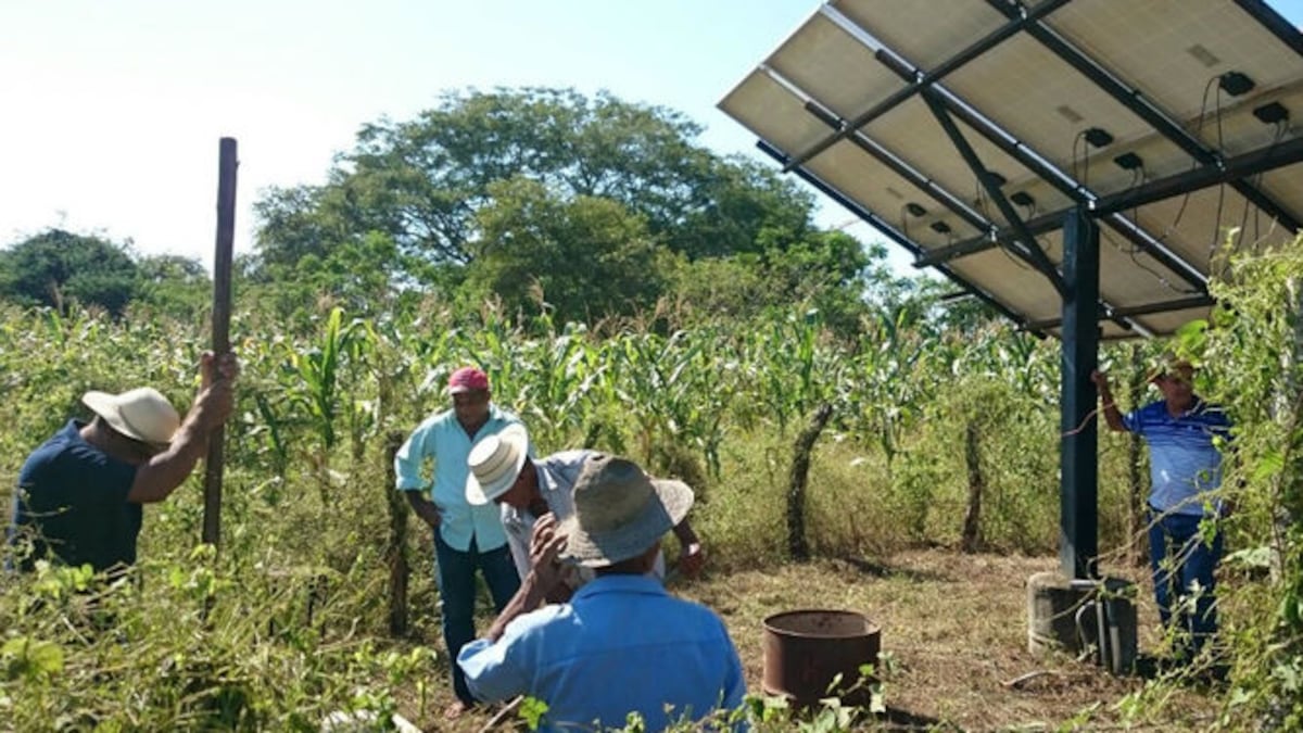 Habilitan bomba solar en el corregimiento de Santo Domingo