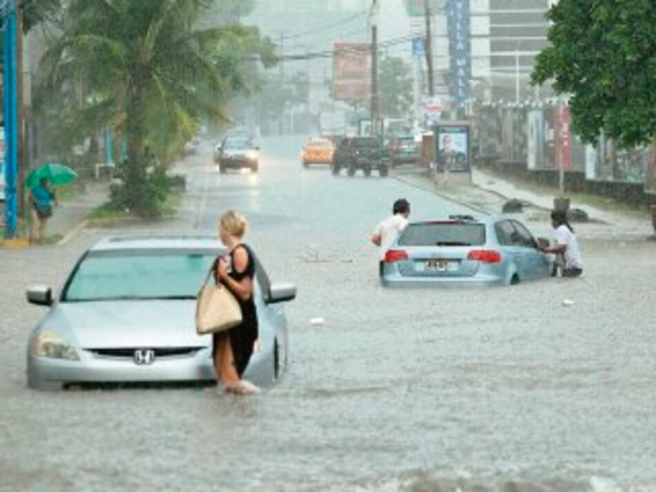 Panamá, la ciudad anegada