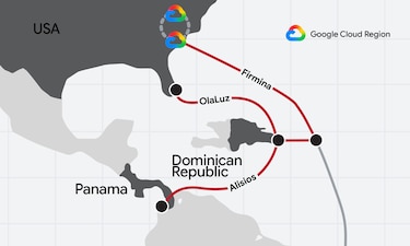 Google anuncia una nueva red de cables submarinos entre América y Europa