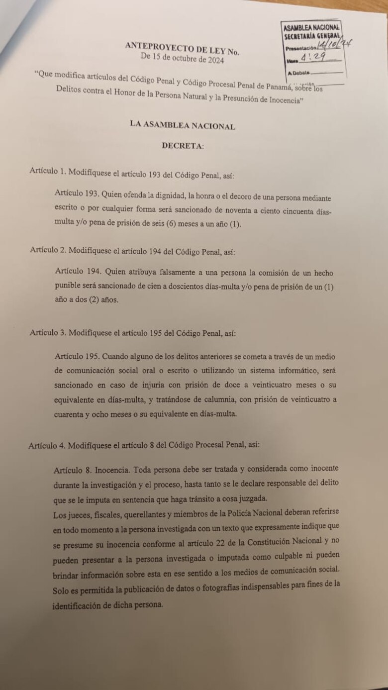 Diputado de RM impulsa ley que duplica las penas de cárcel para los delitos de calumnia e injuria