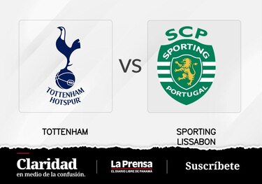 Sporting de Lisboa se enfrentará esta noche de local a Tottenham Hotspur